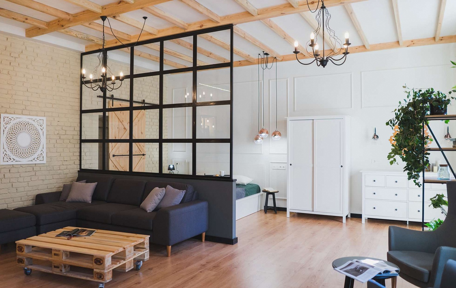 Лофт стиліндегі арақабырғаларды дайындау фото Казстекло Лофт стиліндегі арақабырғаларды дайындау фото Казстекло