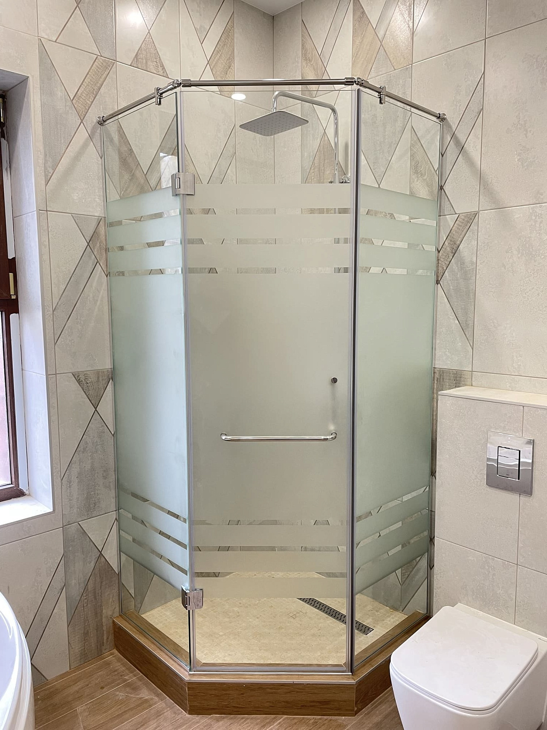 Шыны душ кабиналарын жасау және монтаждау - фото Казстекло Шыны душ кабиналарын жасау және монтаждау - фото Казстекло