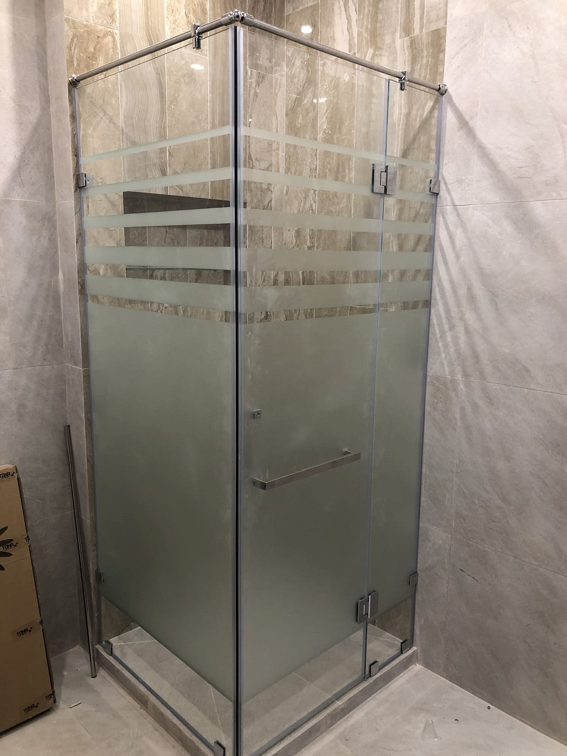 Шыны душ кабиналарын жасау және монтаждау - фото Казстекло Шыны душ кабиналарын жасау және монтаждау - фото Казстекло