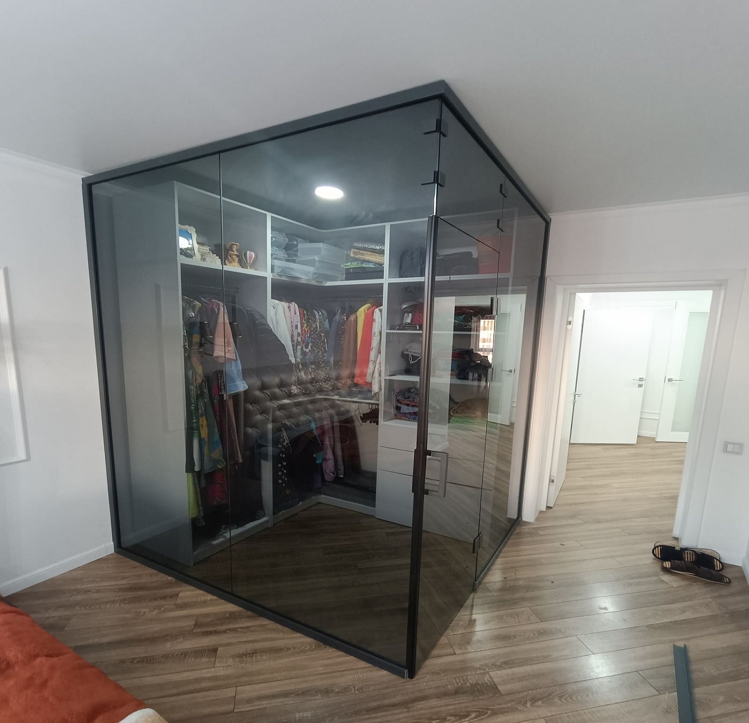 Изготовление перегородок в стиле Лофт - фото KAZSTEKLO